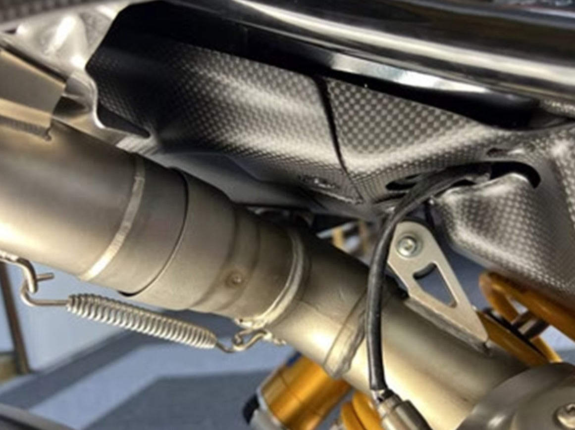CRB204 - DBK Ducati Hypermotard 950 (2019+) Carbon Under Seat Cover – Accessories in the Motoraider Motorcycle Aftermarket Accessories and Parts Online Shop