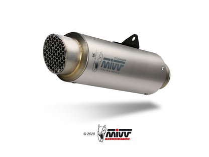 MIVV S.059 SUZUKI GSX-S 1000 / 950 ( 2021+ ) Slip-on Exhaust "GP Pro" (titanium; approved) – Accessories in the 2WheelsHero Motorcycle Aftermarket Accessories and Parts Online Shop