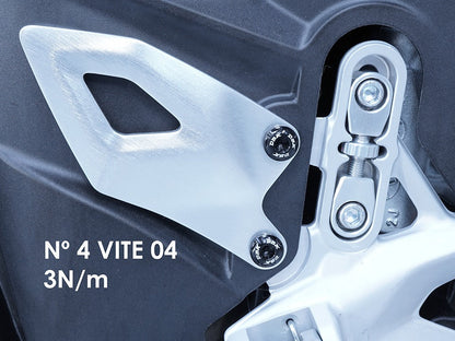 KVT103 - DBK Ducati Panigale V4 (2025+) Heel Guards Screws Kit – Accessories in the Motoraider Motorcycle Aftermarket Accessories and Parts Online Shop