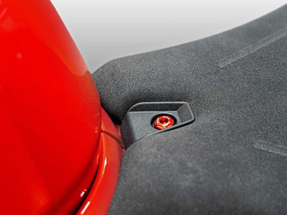 KVT105 - DBK Ducati Panigale V4 (2025+) Seat Screw Kit – Accessories in the Motoraider Motorcycle Aftermarket Accessories and Parts Online Shop