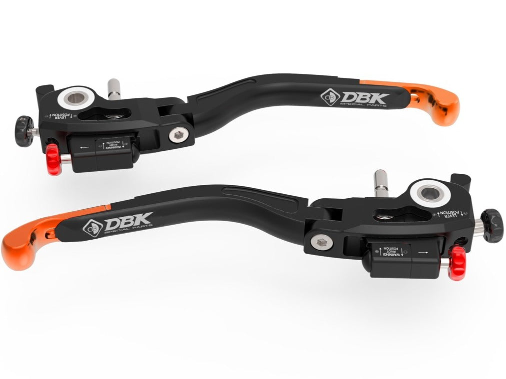 L38 - DBK Moto Guzzi V100 Mandello (2022+) / KTM Superduke 1390 (2024+) Double Adjusable Handlebar Levers "Ultimate" – Accessories in the Motoraider Motorcycle Aftermarket Accessories and Parts Online Shop
