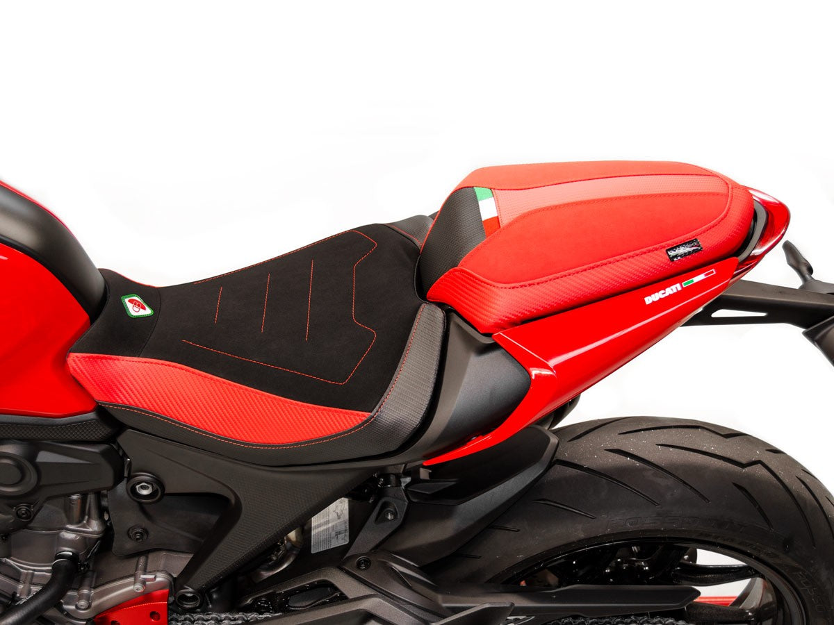 CSM9C01 - DUCABIKE Ducati Monster 950 (2021+) Comfort Seat Cover – Accessories in the Motoraider Motorcycle Aftermarket Accessories and Parts Online Shop