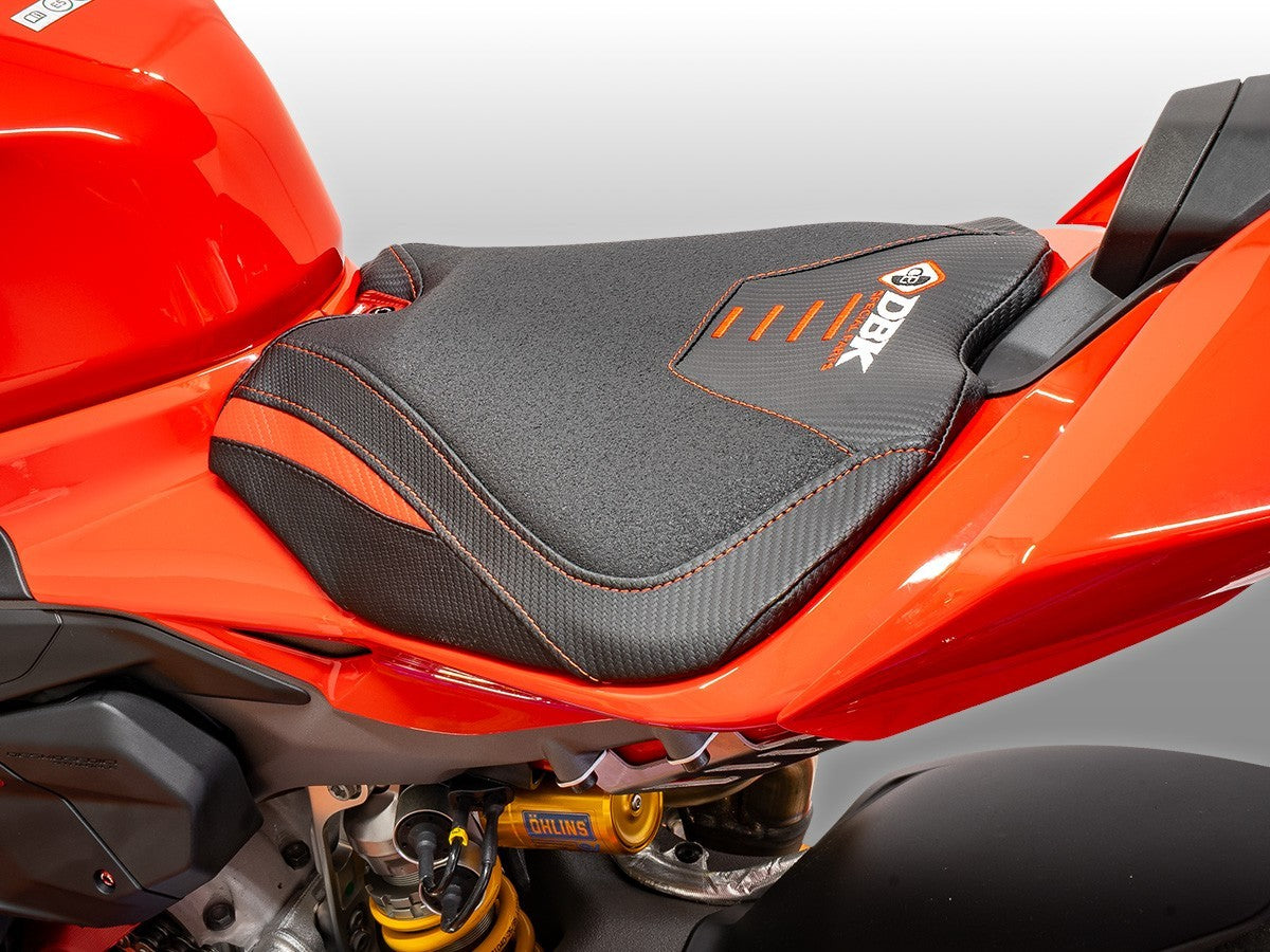 DBK DUCABIKE CSV4C02 Ducati Panigale V4 / V4S (2025+) Comfort Seat Cover (pilot) – Accessories in the Motoraider Motorcycle Aftermarket Accessories and Parts Online Shop