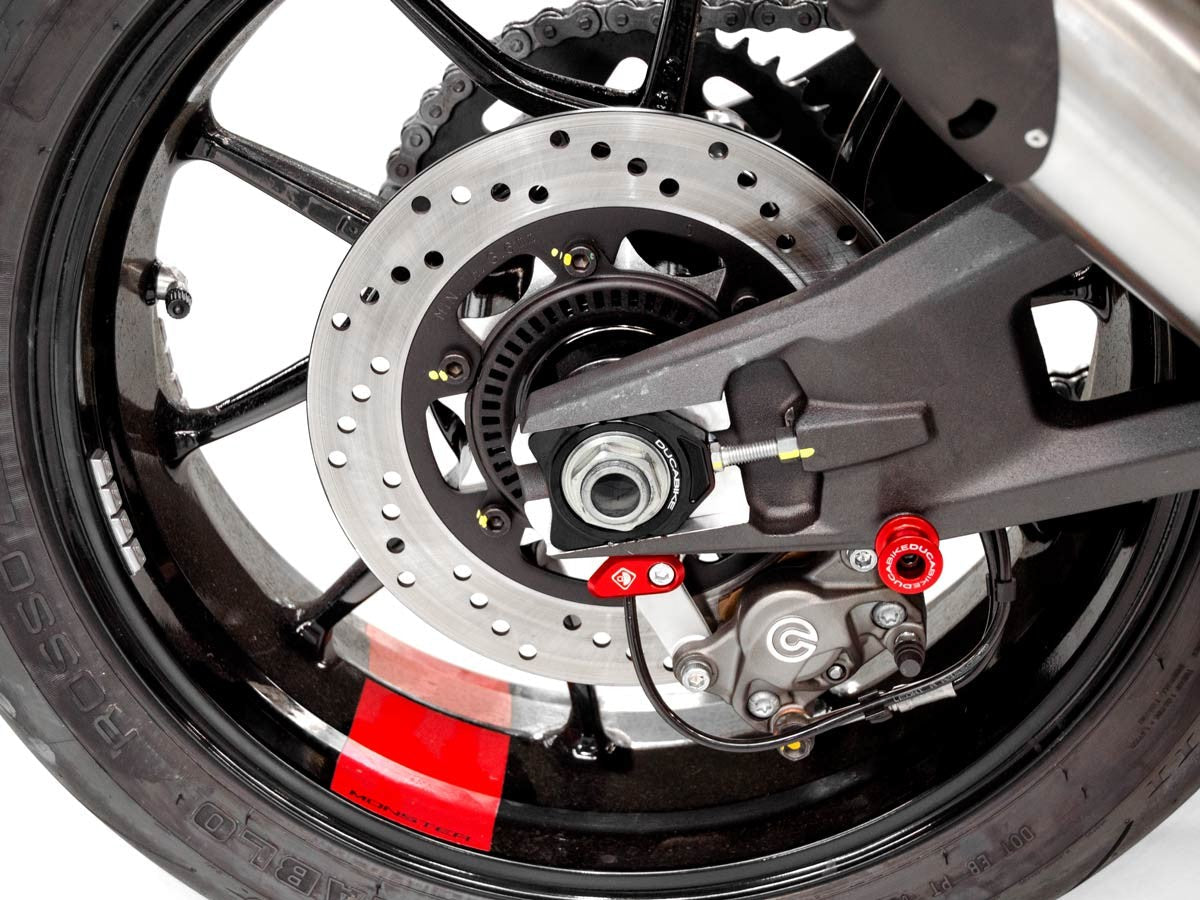 CTC02 - DUCABIKE Ducati Hypermotard 698 / Monster 950 / Multistrada V2 / Panigale V2 Chain Adjusters – Accessories in the Motoraider Motorcycle Aftermarket Accessories and Parts Online Shop