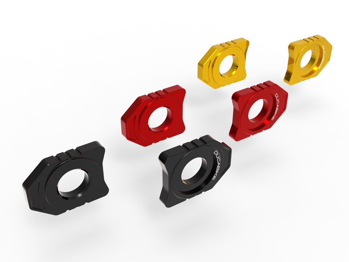 CTC02 - DUCABIKE Ducati Hypermotard 698 / Monster 950 / Multistrada V2 / Panigale V2 Chain Adjusters – Accessories in the Motoraider Motorcycle Aftermarket Accessories and Parts Online Shop