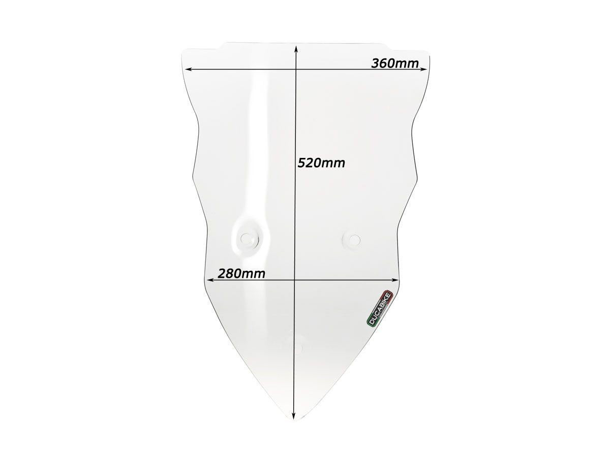 CUP01 - DUCABIKE Ducati Multistrada 1200 (10/12) Wind Screen (Touring) – Accessories in the Motoraider Motorcycle Aftermarket Accessories and Parts Online Shop