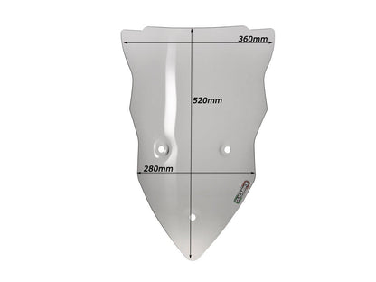 CUP01 - DUCABIKE Ducati Multistrada 1200 (10/12) Wind Screen (Touring) – Accessories in the Motoraider Motorcycle Aftermarket Accessories and Parts Online Shop