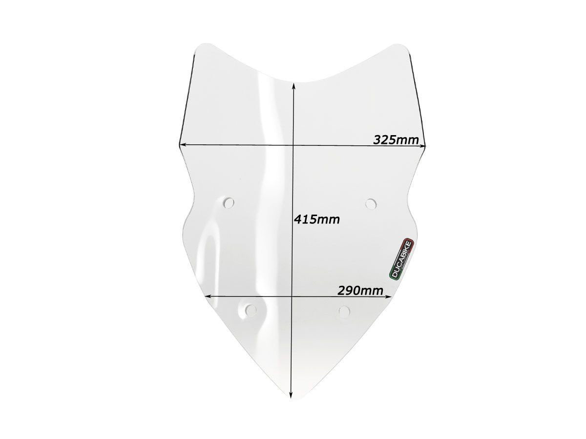CUP04 - DUCABIKE Ducati Multistrada 1200 (13/14) Wind Screen (Intermediate) – Accessories in the Motoraider Motorcycle Aftermarket Accessories and Parts Online Shop
