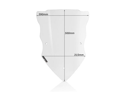 CUP06 - DUCABIKE Ducati Multistrada Wind Screen (Touring) – Accessories in the Motoraider Motorcycle Aftermarket Accessories and Parts Online Shop
