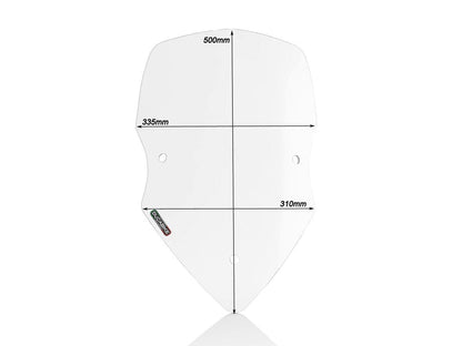 CUP08 - DUCABIKE Ducati Multistrada Wind Screen (Intermediate) – Accessories in the Motoraider Motorcycle Aftermarket Accessories and Parts Online Shop