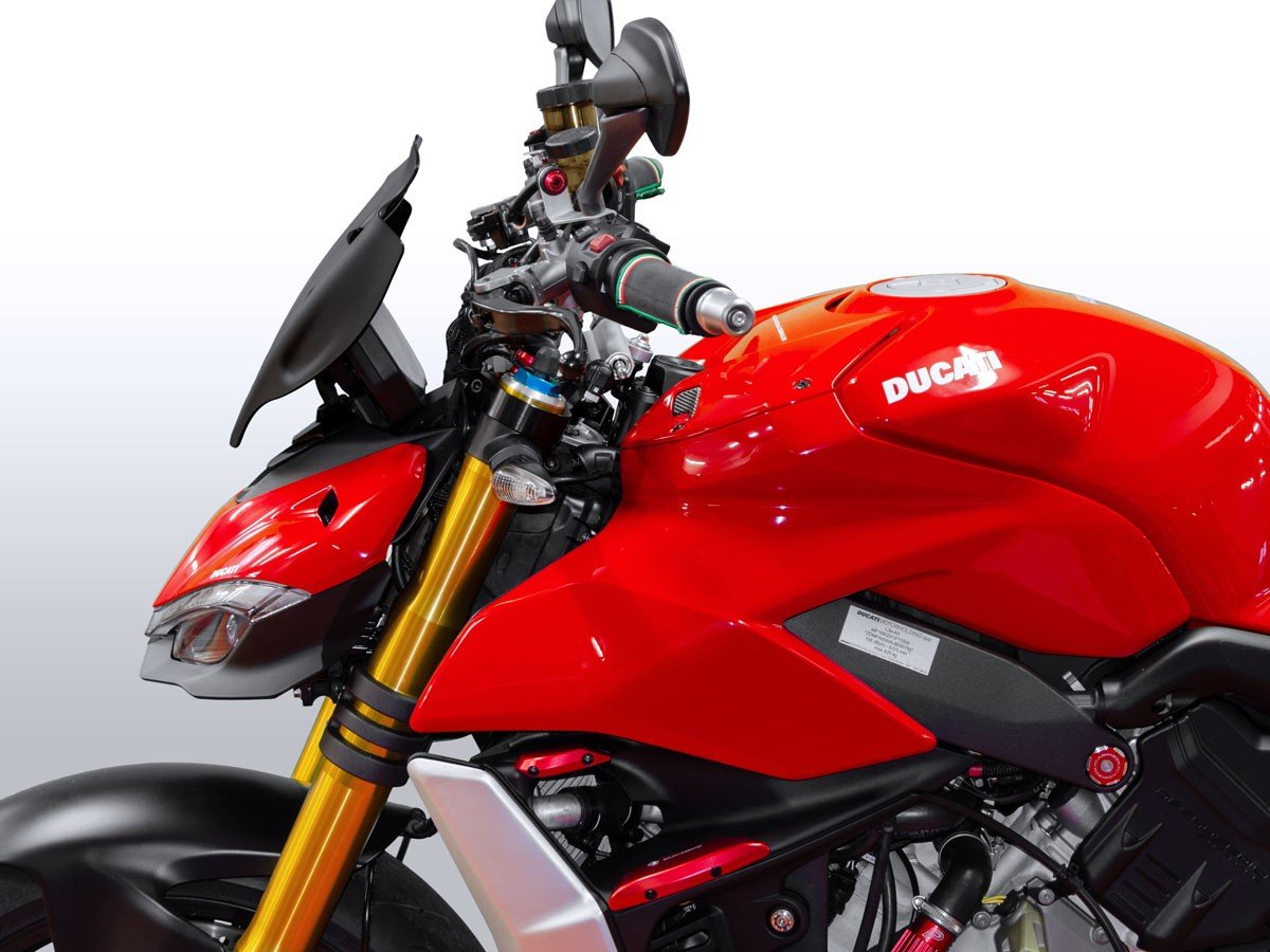 CUP14 - DUCABIKE Ducati Streetfighter V4 (2020+) Wind Screen (touring) – Accessories in the Motoraider Motorcycle Aftermarket Accessories and Parts Online Shop