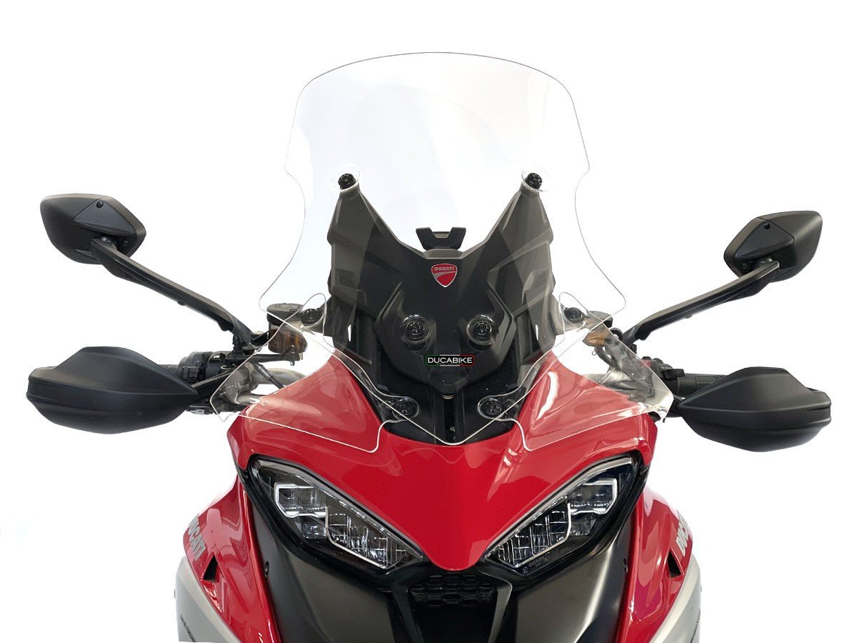 CUP15 - DUCABIKE Ducati Multistrada V4 Wind Screen (touring) – Accessories in the Motoraider Motorcycle Aftermarket Accessories and Parts Online Shop