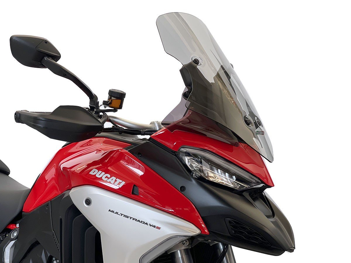 CUP15 - DUCABIKE Ducati Multistrada V4 Wind Screen (touring) – Accessories in the Motoraider Motorcycle Aftermarket Accessories and Parts Online Shop