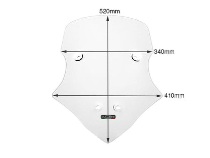CUP16 - DUCABIKE Ducati Multistrada V4 Wind Screen (intermediate) – Accessories in the Motoraider Motorcycle Aftermarket Accessories and Parts Online Shop