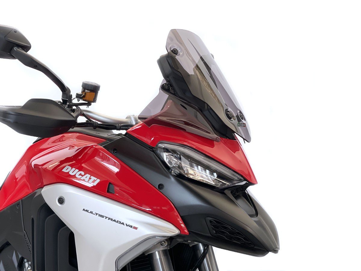 CUP17 - DUCABIKE Ducati Multistrada V4 Wind Screen (sport) – Accessories in the Motoraider Motorcycle Aftermarket Accessories and Parts Online Shop