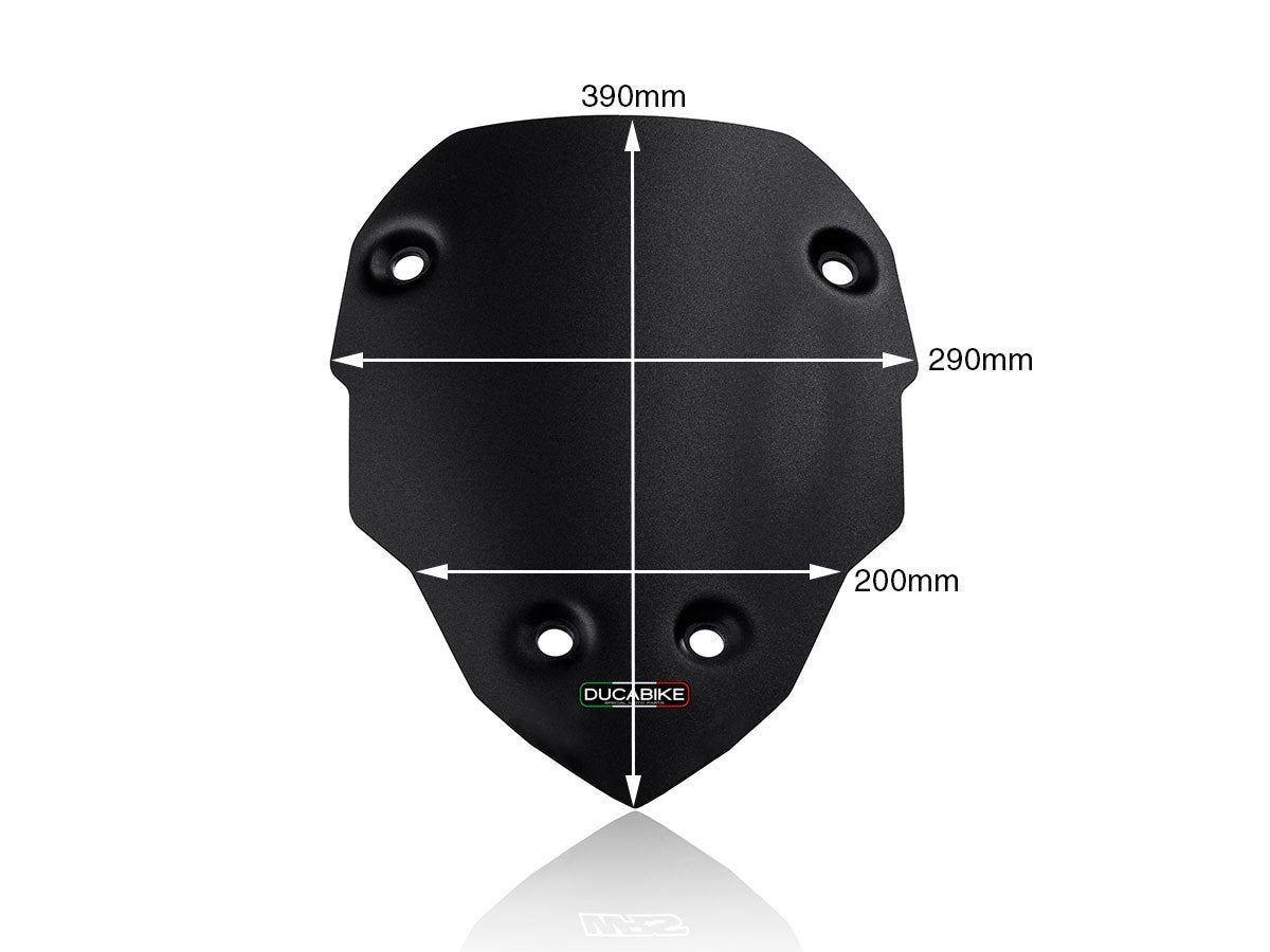 CUP17 - DUCABIKE Ducati Multistrada V4 Wind Screen (sport) – Accessories in the Motoraider Motorcycle Aftermarket Accessories and Parts Online Shop