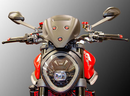 CUP18 - DUCABIKE Ducati Monster 950 (2021+) Wind Screen (sport) – Accessories in the Motoraider Motorcycle Aftermarket Accessories and Parts Online Shop