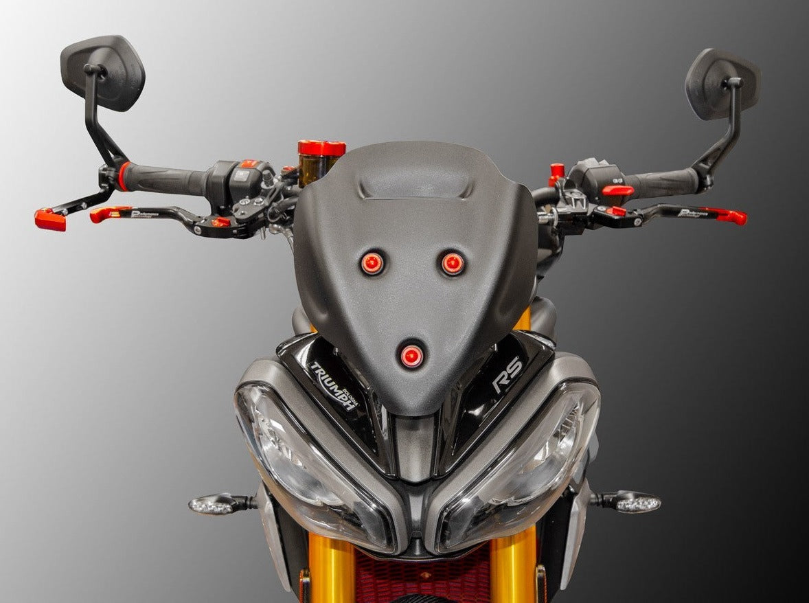 CUP22 - DBK Triumph Speed Triple 1200 RS (2021+) Wind Screen (Sport) – Accessories in the Motoraider Motorcycle Aftermarket Accessories and Parts Online Shop