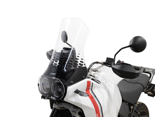 CUP25 - DBK Ducati DesertX 937 / Rally (2022+) Windscreen "Comfort" (increased) – Accessories in the Motoraider Motorcycle Aftermarket Accessories and Parts Online Shop