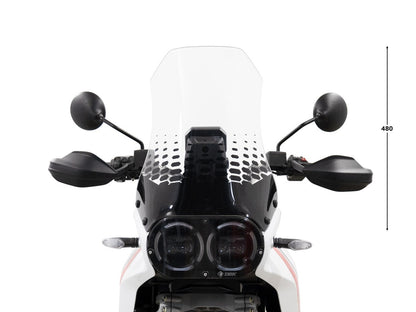 CUP25 - DBK Ducati DesertX 937 / Rally (2022+) Windscreen "Comfort" (increased) – Accessories in the Motoraider Motorcycle Aftermarket Accessories and Parts Online Shop