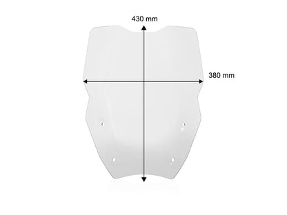 CUP26 - DUCABIKE BMW R1300GS (2024+) Wind Screen (Touring, with radar) – Accessories in the Motoraider Motorcycle Aftermarket Accessories and Parts Online Shop