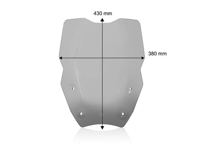 CUP26 - DUCABIKE BMW R1300GS (2024+) Wind Screen (Touring, with radar) – Accessories in the Motoraider Motorcycle Aftermarket Accessories and Parts Online Shop