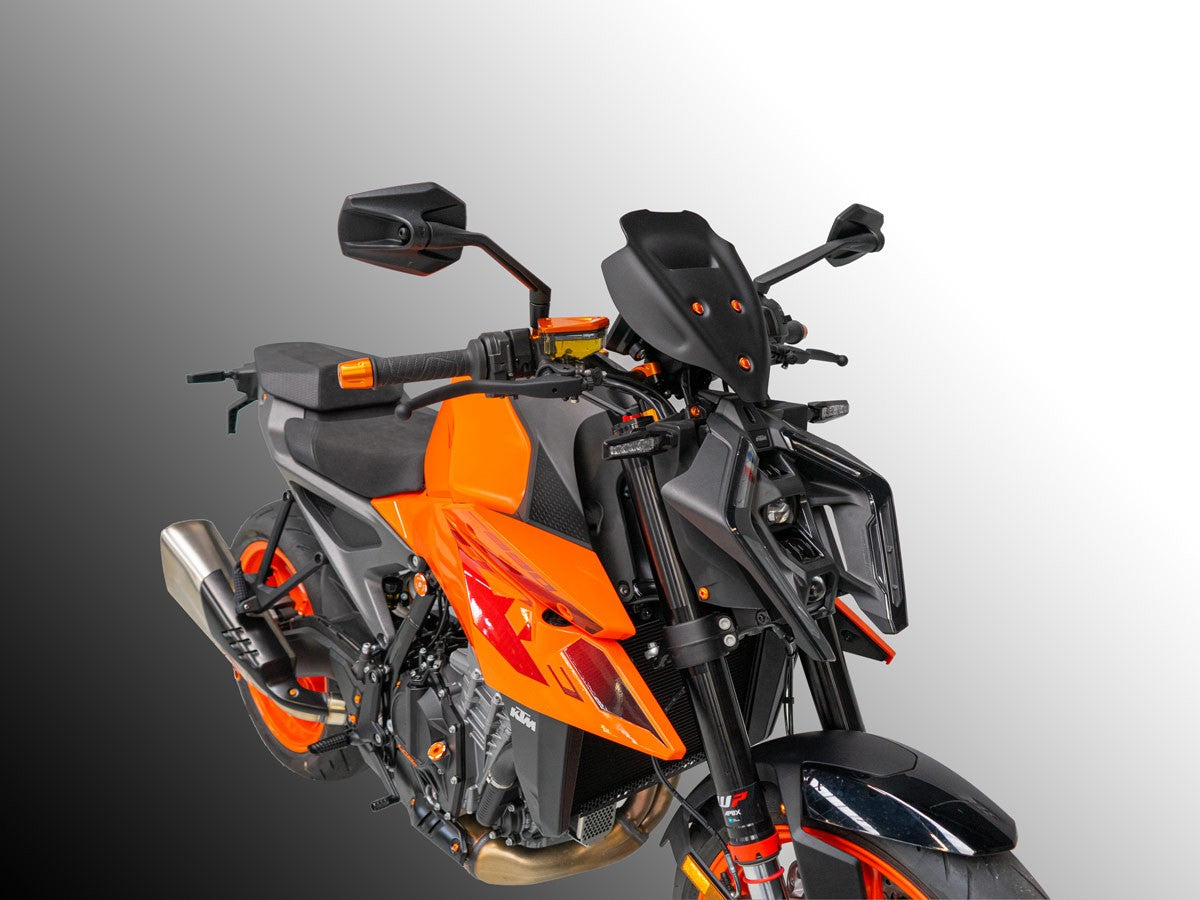 CUP28 - DBK KTM 990 Duke (2024+) Wind Screen (Touring) – Accessories in the Motoraider Motorcycle Aftermarket Accessories and Parts Online Shop