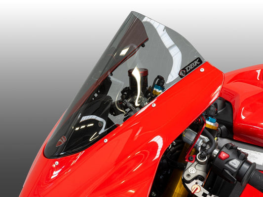 DBK DUCABIKE CUP31 Ducati Panigale V4 / V4S (2025+) Larger Windscreen – Accessories in the Motoraider Motorcycle Aftermarket Accessories and Parts Online Shop