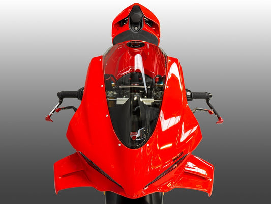 DBK DUCABIKE CUP31 Ducati Panigale V4 / V4S (2025+) Larger Windscreen – Accessories in the Motoraider Motorcycle Aftermarket Accessories and Parts Online Shop
