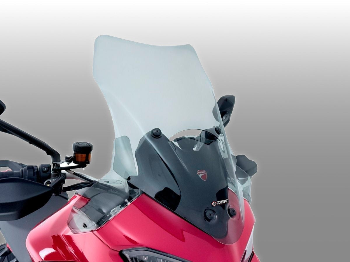 DBK DUCABIKE CUP32 Ducati Multistrada V2 (2025+) Wind Screen (touring) – Accessories in the Motoraider Motorcycle Aftermarket Accessories and Parts Online Shop
