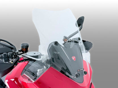 DBK DUCABIKE CUP33 Ducati Multistrada V2 (2025+) Wind Screen (medium) – Accessories in the Motoraider Motorcycle Aftermarket Accessories and Parts Online Shop