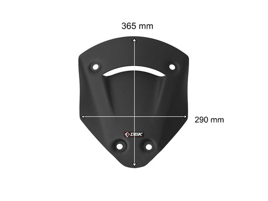 DBK DUCABIKE CUP34 Ducati Multistrada V2 (2025+) Wind Screen (sport) – Accessories in the Motoraider Motorcycle Aftermarket Accessories and Parts Online Shop