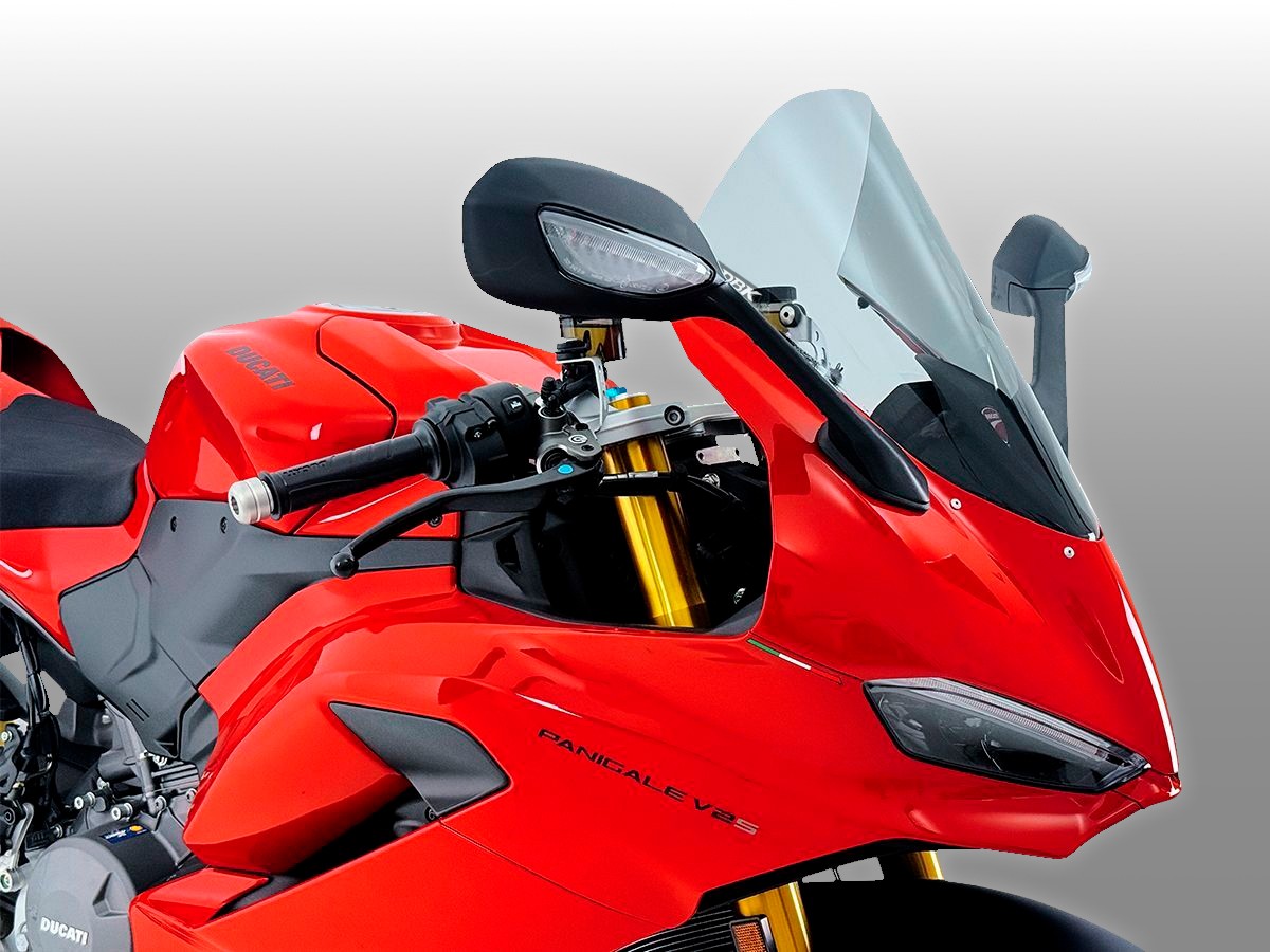 DBK DUCABIKE CUP35 Ducati Panigale V2 (2025+) Wind Screen (large) – Accessories in the Motoraider Motorcycle Aftermarket Accessories and Parts Online Shop