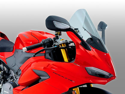 DBK DUCABIKE CUP35 Ducati Panigale V2 (2025+) Wind Screen (large) – Accessories in the Motoraider Motorcycle Aftermarket Accessories and Parts Online Shop