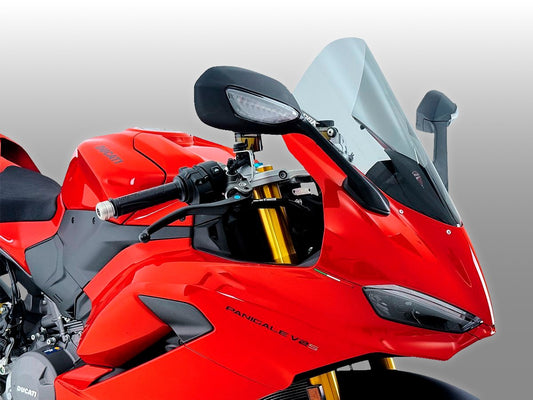 DBK DUCABIKE CUP35 Ducati Panigale V2 (2025+) Wind Screen (large) – Accessories in the Motoraider Motorcycle Aftermarket Accessories and Parts Online Shop