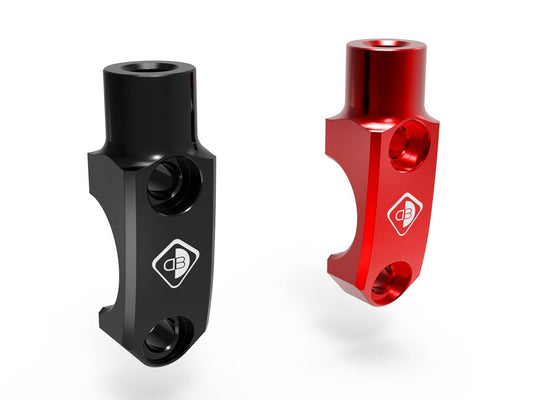 CVS04 - DUCABIKE Ducati Master Cylinder Clamp (mirror mount tread M10; left) – Accessories in the Motoraider Motorcycle Aftermarket Accessories and Parts Online Shop