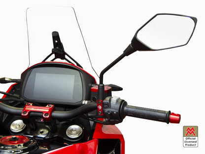 CVS04 - DUCABIKE Ducati Master Cylinder Clamp (mirror mount tread M10; left) – Accessories in the Motoraider Motorcycle Aftermarket Accessories and Parts Online Shop