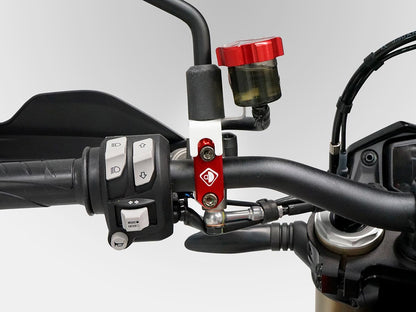 CVS04 - DUCABIKE Ducati Master Cylinder Clamp (mirror mount tread M10; left) – Accessories in the Motoraider Motorcycle Aftermarket Accessories and Parts Online Shop