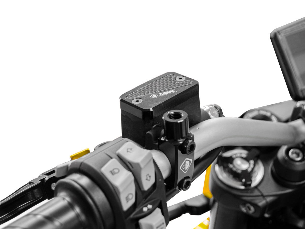CVS04 - DUCABIKE Ducati Master Cylinder Clamp (mirror mount tread M10; left) – Accessories in the Motoraider Motorcycle Aftermarket Accessories and Parts Online Shop