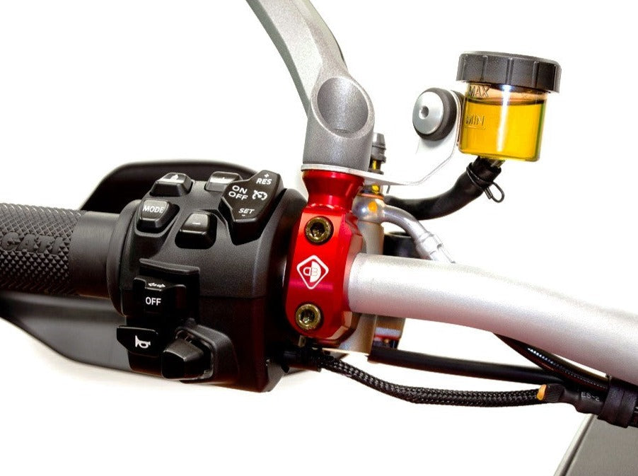 CVS05 - DBK Ducati Multistrada V2 / V4 / V4 Rally / V4RS / V4S / V4S Pikes Peak (2021+) Master Cylinder Clamp (right) – Accessories in the Motoraider Motorcycle Aftermarket Accessories and Parts Online Shop