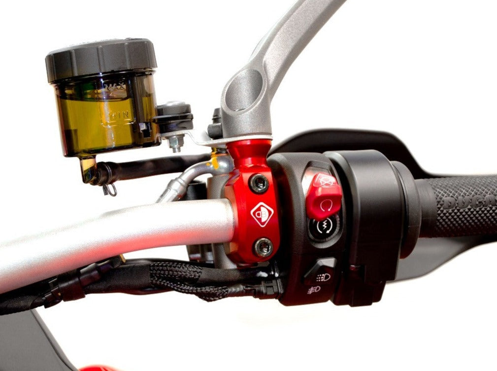 CVS06 - DBK Ducati Multistrada V2 / V4 / V4 Rally / V4RS / V4S / V4S Pikes Peak (2021+) Master Cylinder Clamp (left) – Accessories in the Motoraider Motorcycle Aftermarket Accessories and Parts Online Shop