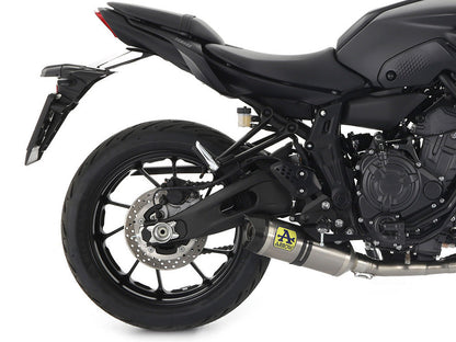 ARROW 71758MI+71930AK Yamaha MT-07 (2021+) Full Exhaust System "Competition Evo Thunder" (aluminum; racing) – Accessories in the 2WheelsHero Motorcycle Aftermarket Accessories and Parts Online Shop