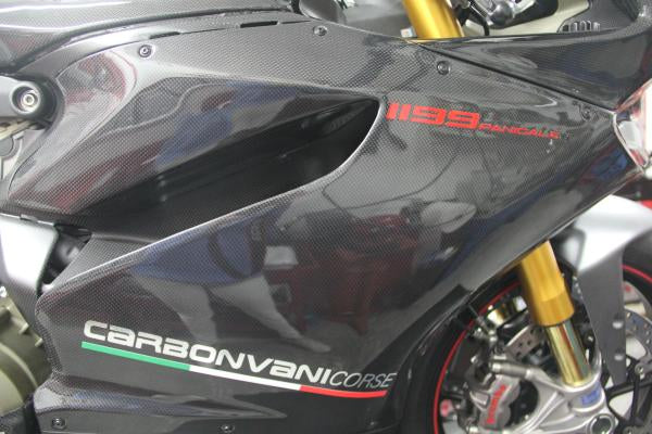 CARBONVANI Ducati Panigale 899 / 1199 Carbon Fairing Side Panel (right) – Accessories in the 2WheelsHero Motorcycle Aftermarket Accessories and Parts Online Shop