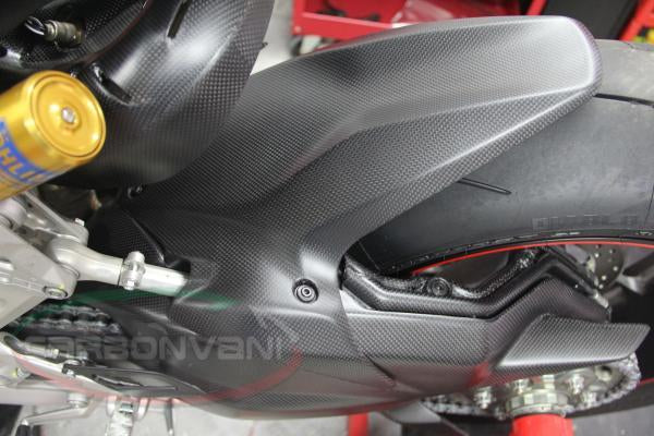 CARBONVANI Ducati Panigale V2 / 1299 / 1199 Carbon Rear Fender – Accessories in the 2WheelsHero Motorcycle Aftermarket Accessories and Parts Online Shop