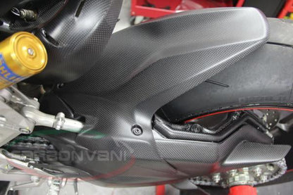 CARBONVANI Ducati Panigale V2 / 1299 / 1199 Carbon Rear Fender – Accessories in the 2WheelsHero Motorcycle Aftermarket Accessories and Parts Online Shop