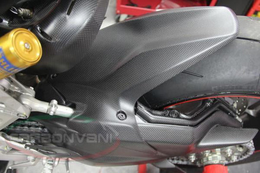 CARBONVANI Ducati Panigale V2 / 1299 / 1199 Carbon Rear Fender – Accessories in the 2WheelsHero Motorcycle Aftermarket Accessories and Parts Online Shop