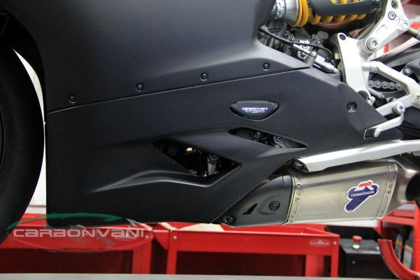 CARBONVANI Ducati Panigale 959 / 1299 Carbon Belly Pan – Accessories in the 2WheelsHero Motorcycle Aftermarket Accessories and Parts Online Shop