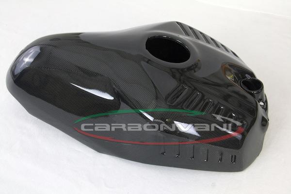 CARBONVANI Ducati Panigale (12/19) Carbon Fuel Tank Cover – Accessories in the 2WheelsHero Motorcycle Aftermarket Accessories and Parts Online Shop