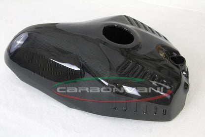 CARBONVANI Ducati Panigale (12/19) Carbon Fuel Tank Cover – Accessories in the 2WheelsHero Motorcycle Aftermarket Accessories and Parts Online Shop