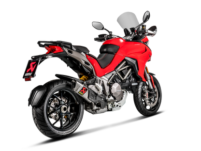 AKRAPOVIC S-D12SO9-HAPT Ducati Multistrada 1200 / 1260 (15/20) Slip-on Exhaust (titanium) – Accessories in the 2WheelsHero Motorcycle Aftermarket Accessories and Parts Online Shop